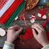 500 Stš¹ck Weihnachten Pfeifenreiniger Chenille Stiele fš¹r Produktbild-Vorschau 4