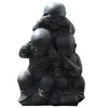 Shaolin Mönch Figur Kinder-Trio Dehradun 50 x 65 x 90 cm Produktbild-Vorschau 2