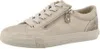 Mustang Dames Faible Sneaker Low Top 26M0242003 crème Voir les images du produit 2