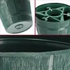 Collage of a green Christmas tree stand with different close-up views. Voir les images du produit