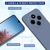 A smartphone case is shown with callouts highlighting its protective features. Produktbild-Vorschau