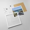 Gerahmtes Poster - Weißer Rahmen - Strand Düne Strecke - Produktbild-Vorschau 4