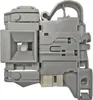 A close-up, studio shot of a washing machine door lock mechanism. Produktbild-Vorschau