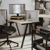 ELLOVEN Monitorständer mit Schublade, anthrazit IKEA Produktbild-Vorschau 3