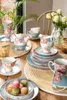 Clayre & Eef Tasse 300 ml Blau Weiß Porzellan Blumen Produktbild-Vorschau 7