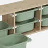 sweeek - Kinder-Aufbewahrungsmöbel mit 6 bunten Behältern - Produktbild-Vorschau 8