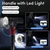 Klappbarer Gehstock mit LED & Alarm, ausziehbar 87–94 cm, Produktbild-Vorschau 4