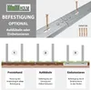 Fahrradanlehnbügel für 4 Fahrräder 140x76x92 cm Stahl Produktbild-Vorschau 5