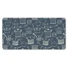 MuchoWow® Mauspad Mousepad Muster - Pfannen - Kochen 60x30 Produktbild-Vorschau 1