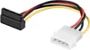 PC-Stromkabel/Stromadapter, 5.25-Stecker zu SATA 90° SATA Produktbild-Vorschau 1