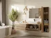 Badezimmerschrank Wandhängendes Regal Tigo 1D Eiche Evoke Produktbild-Vorschau 13