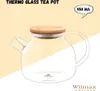 Wilmax Teekanne 950 ml mit Federfilter und Bambusdeckel Produktbild-Vorschau 3