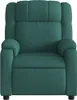 vidaXL Fauteuil de massage vert foncé Tissu Voir les images du produit 9