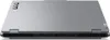 The top view of a closed silver laptop. Produktbild-Vorschau