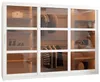 Kleiderschrank KATIE 3 - 250 cm, weiß/silber Produktbild-Vorschau 2