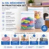 2x XXL Set Filet à linge 60x90 cm - Sac de lavage avec Voir les images du produit 6