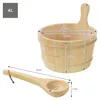 LuxeBath Saunazubehör-Set aus massivem Kiefernholz, 2-tlg Produktbild-Vorschau 6