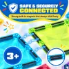 Fits4Kids Klocki magnetyczne 100 elementów i 99 naklejek, Podgląd zdjęcia produktu 5