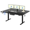 Bureau réglable en hauteur FLEXISPOT QE1 180 x 80 cm, 4 Voir les images du produit 1