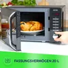 Mikrowelle 20l schwarz MPM-20-KMT-05 Produktbild-Vorschau 6