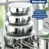 Karcher Topfset Jasmin (Edelstahl, 20-teilig, inkl. Produktbild-Vorschau 8