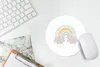MuchoWow® Mauspad Mousepad Regenbogen - Wolken - Regen - Produktbild-Vorschau 5