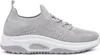 Damen Sneaker Slip On Freizeitschuhe Textil Turnschuhe Mom Produktbild-Vorschau 1