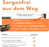 𝗗𝗢𝗥𝗙𝗘𝗥 Halterung Wand I 4er Set Wandhalterung Garage Produktbild-Vorschau 4