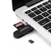 A close-up shot of a card reader plugged into a laptop. Produktbild-Vorschau