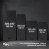 KM-Fit Unterlegmatte Bodenschutzmatte für Fitnessgeräte Voir les images du produit 10