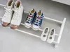 Yamazaki Schuhregal 83x14x27cm mit Rollen "Tower" für 4 Produktbild-Vorschau 6