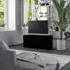 TV-Schrank Schwarz 80x34x36 cm Holzwerkstoff Produktbild-Vorschau 2