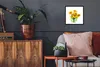 MuchoWow® MuchoWow® Gerahmtes Poster Ölfarbe - Sonnenblumen Produktbild-Vorschau 3