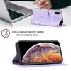 Hülle für iPhone XS Max Prägung Flip Leder Brieftasche Produktbild-Vorschau 6