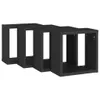 vidaXL Würfelregale 4 Stk. Schwarz 30x15x30 cm Produktbild-Vorschau 5