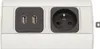 Zásuvka pro nábytek 1x2P+Z, 2xUSB s vypínačem Náhled obrázku produktu 4