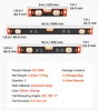 SucceBuy 3-teiliges Wasserwaagen-Set, 225/400/600 mm Produktbild-Vorschau 7