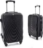 Two black suitcases are shown against a white background. One is in the foreground and slightly to the left, while the other is in the background and to the right. Náhled obrázku produktu