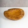 Schüssel Schale Teakholz 30cm Teak Massiv Holz Obstschale Produktbild-Vorschau 2