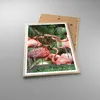 Gerahmtes Poster - Rahmen in heller Eiche - Palmen Herde Produktbild-Vorschau 3