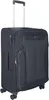 A black rolling suitcase is shown against a white background. Produktbild-Vorschau