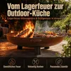 MOODZ Feuerschale Feet & Handle Ø 80 cm Produktbild-Vorschau 6