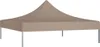 vidaXL Zadaszenie namiotu imprezowego 3x3 m Taupe 270 g/m² Podgląd zdjęcia produktu 1