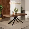 Rozkládací jídelní stůl, rozměry 140/180 x 80 cm, pro 6-8 Náhled obrázku produktu 1