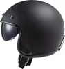 LS2 OF601 Bob II Solid Jethelm, nero opaco, XL (61/62) Anteprima dell’immagine prodotto 1