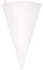 Weißer Baumwoll-Spritzbeutel 250 mm mit Spitzenverstärkung Produktbild-Vorschau 1