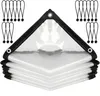 Omgoods - Telo coprioggetto robusto - Telo trasparente - 3 Anteprima dell’immagine prodotto 1