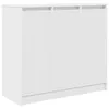 vidaXL Sideboard Weiß 85x34x76 cm Holzwerkstoff Produktbild-Vorschau 2