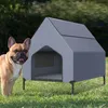 LZQ Outdoor Hundeliege überdacht, 130x85x113 cm, Produktbild-Vorschau 11