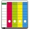 Ordnerrückenschilder 60x280mm selbstklebend weiß VE=10 Produktbild-Vorschau 3